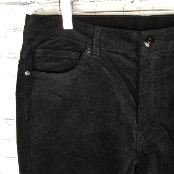 DG2 | stretch high waist velvet pants - Picture 3 of 10